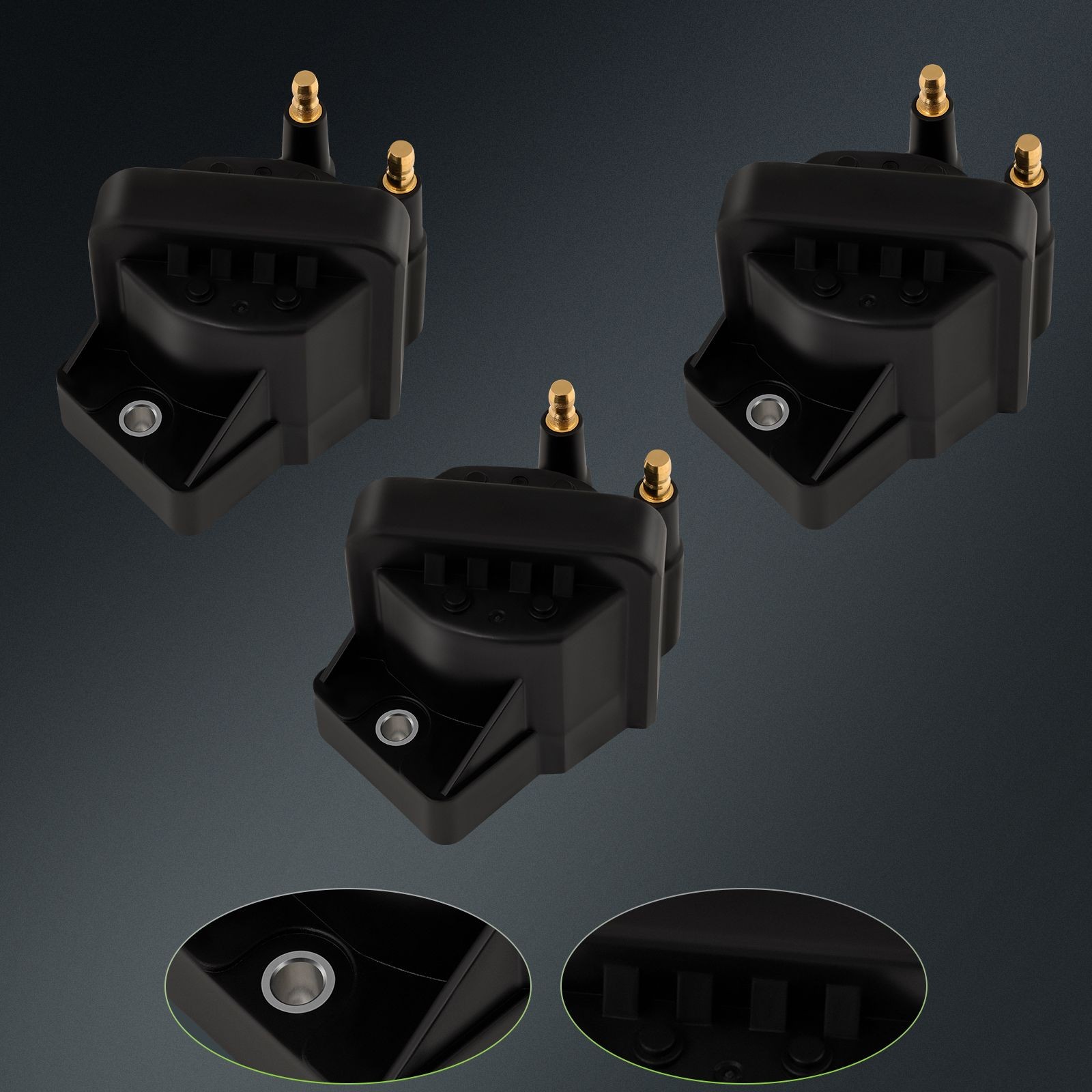 3PCS Ignition Coil Pack For Buick Cadillac Chevy Olds Pontiac DR39 3.8L 3.4L