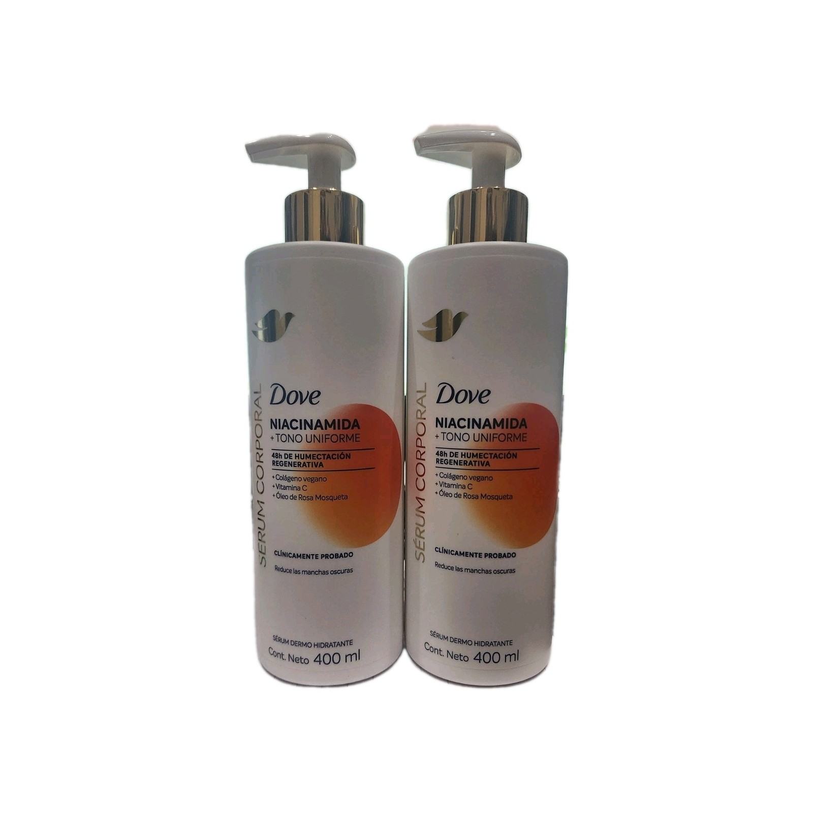 Dove Sérum 2pk  Corporal Niacinamida 400ml Each
