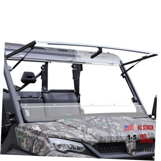 UFORCE 1000 UTV Front Full Windshield Compatible with CFMOTO Flip Windshield