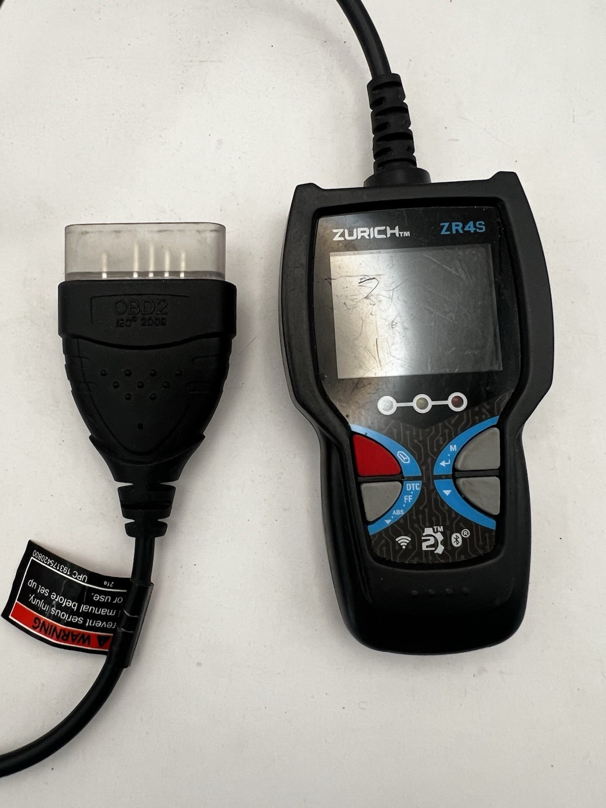 ZURICH ZR4S OBD2 Code Reader Automotive Diagnostic Scan Tool – Engin (MI1067126)