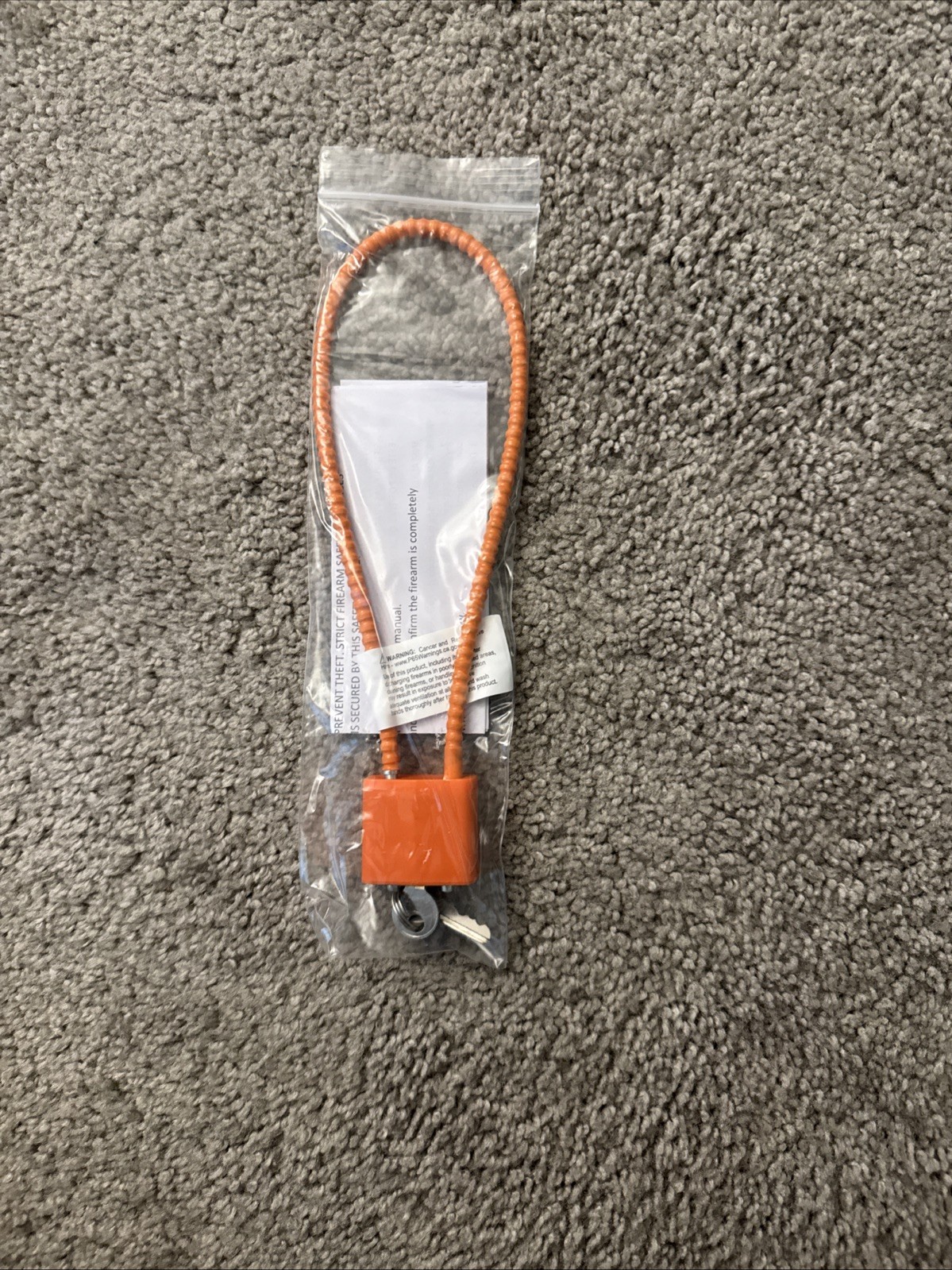 The Club CA Approved Gun Cable Lock Key UTL883