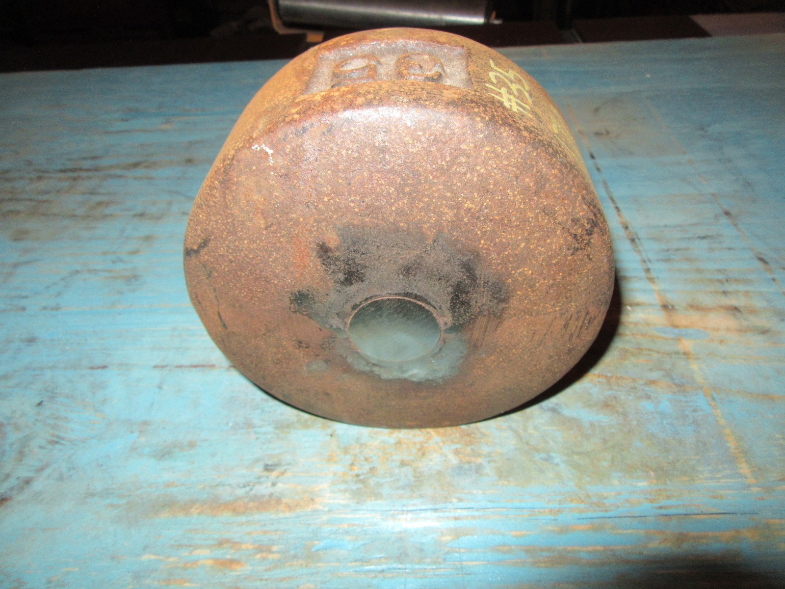 YORK Roundhead Half 35 Pound Blob Grip Number Side 2nd Generation