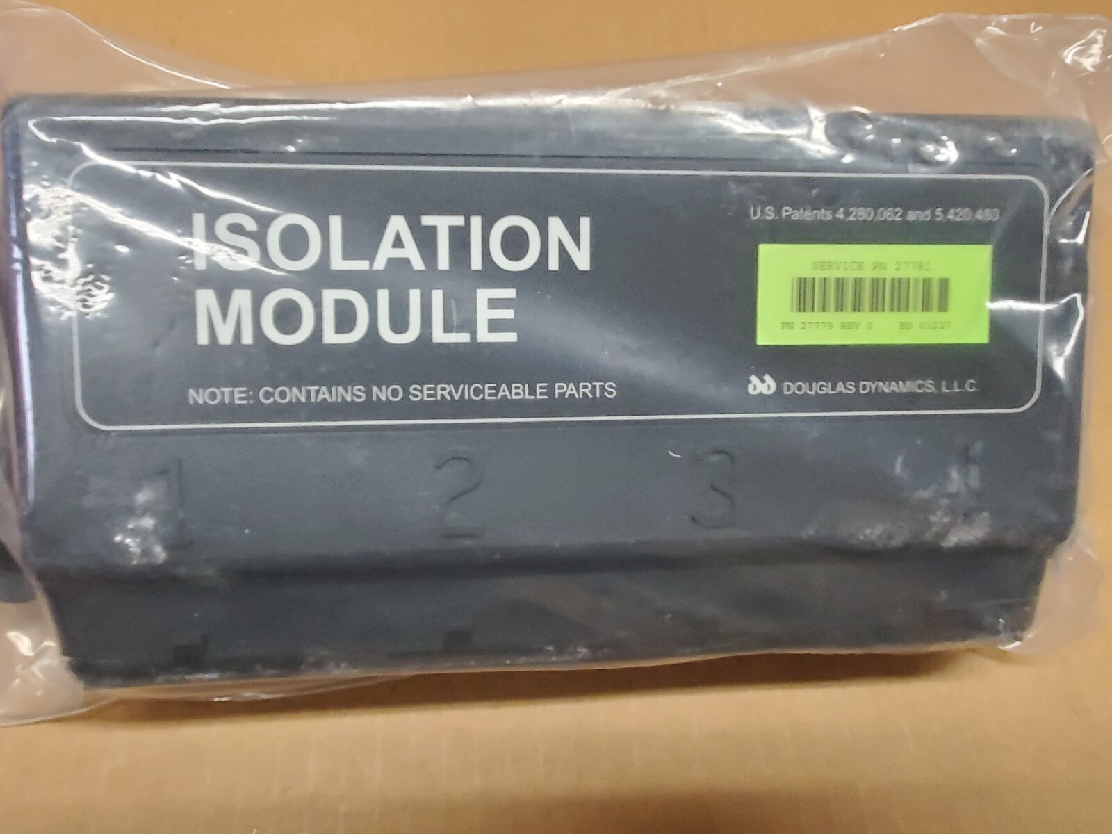 Western Fisher 27781 Isolation Module 4 port Snow Plow Green Label DRL Daytime