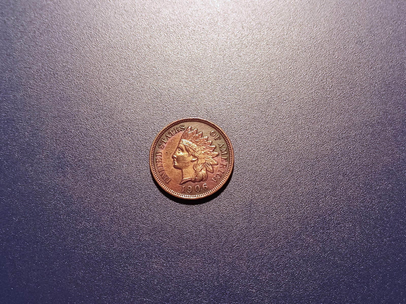 Choice AU 1906 Indian Head Cent