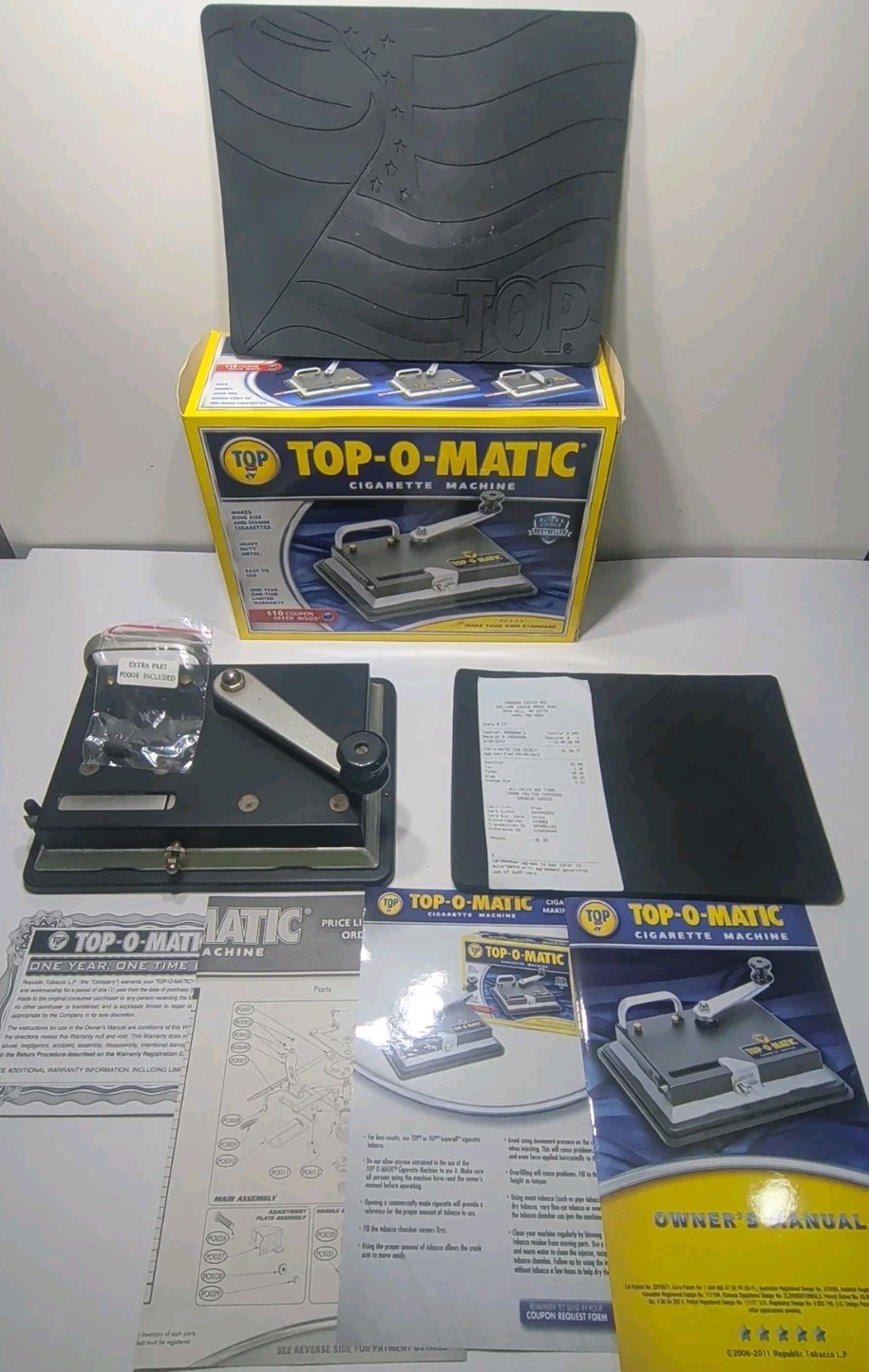 ✨USED✨ TOP-O-MATIC Cigarette Machine Manual Tobacco Roller for Cigarette Making