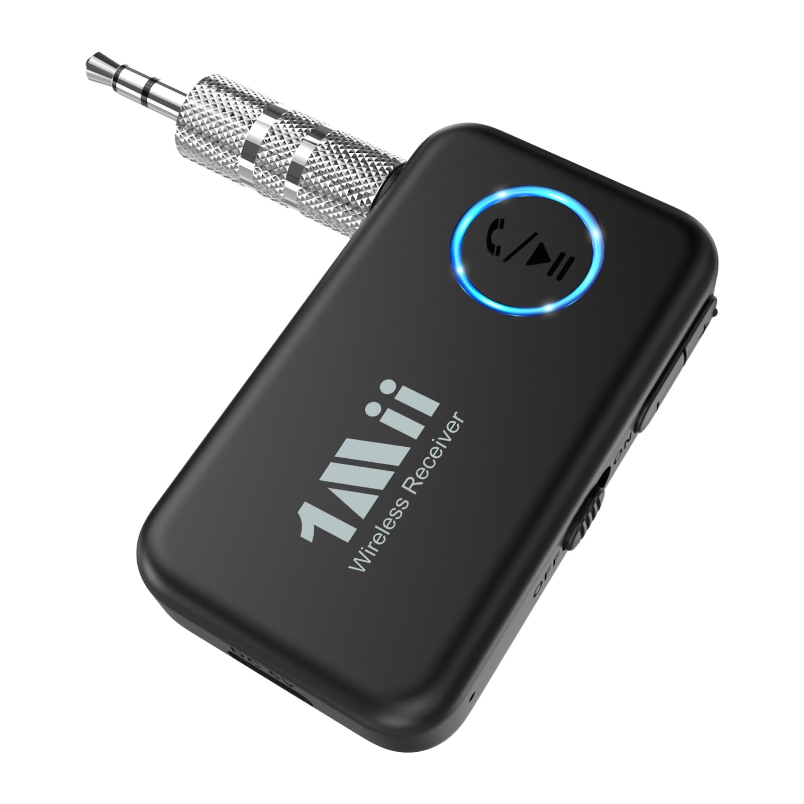 1Mii Bluetooth 5.3 Music Receiver for Car/Home Stereo, Aux Bluetooth Adapter ...