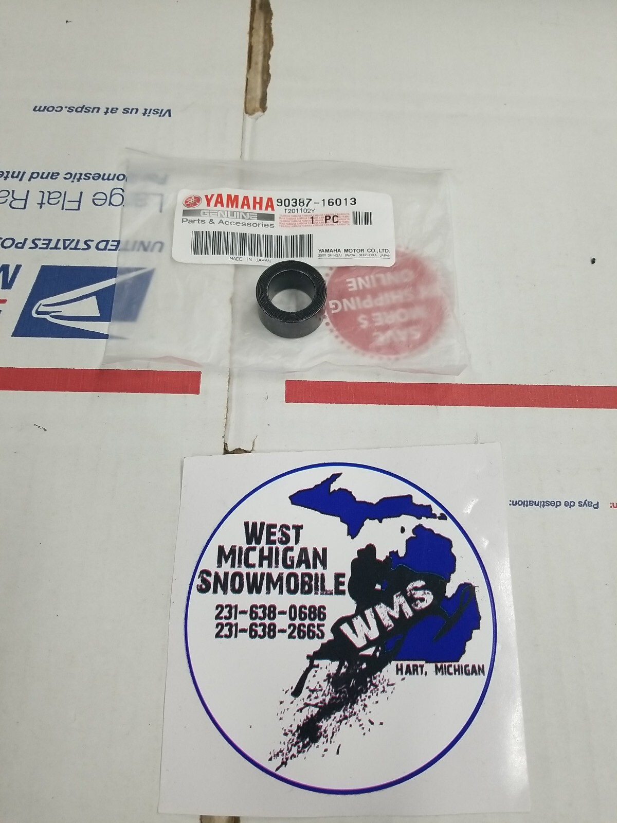 Yamaha Collar OEM 90387-16013 QTY 1