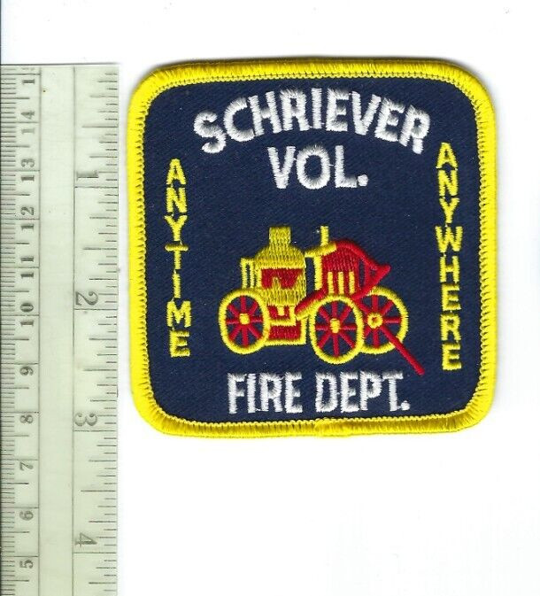 Schriever (Terrebonne Parish) LA Louisiana Volunteer Fire Dept. patch - NEW!