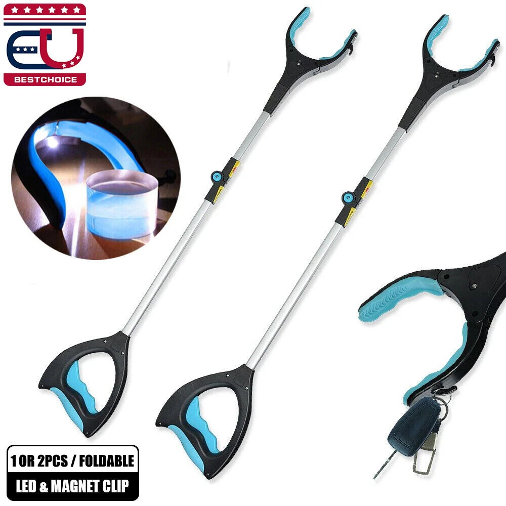 Industrial Grabber Tool Heavy Duty Pick Up Stick Hand Grip Reach Trash Picker