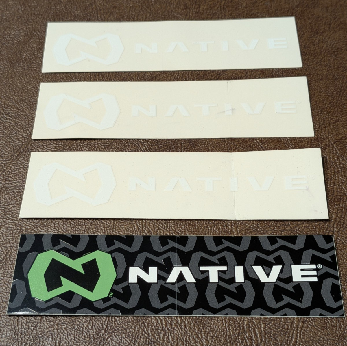 Native Sunglasses Stickers / Decals Lot of 4, 4.5"