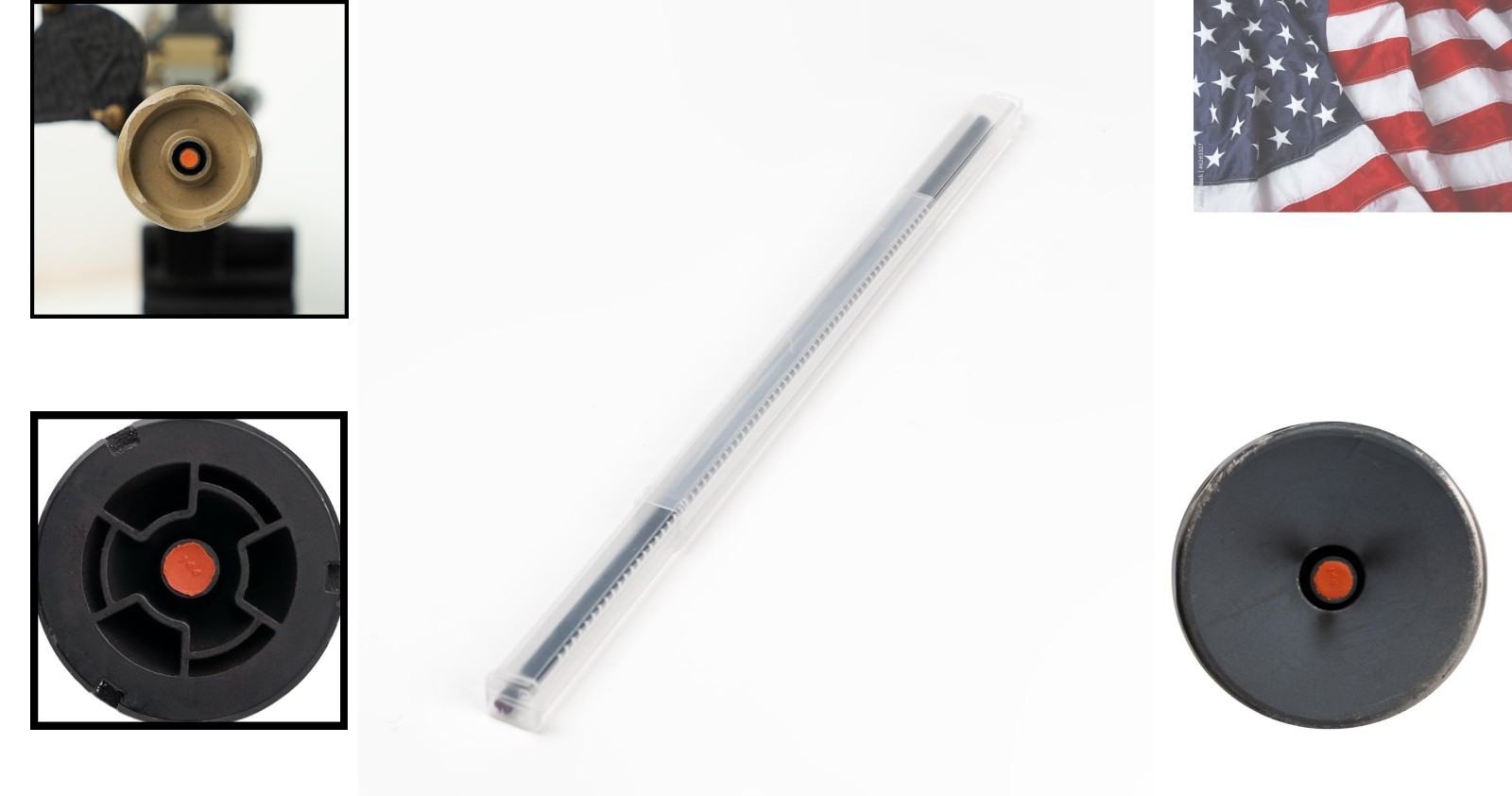 Bore Alignment Rod 22cal | Carbon Fiber w/Protective Case