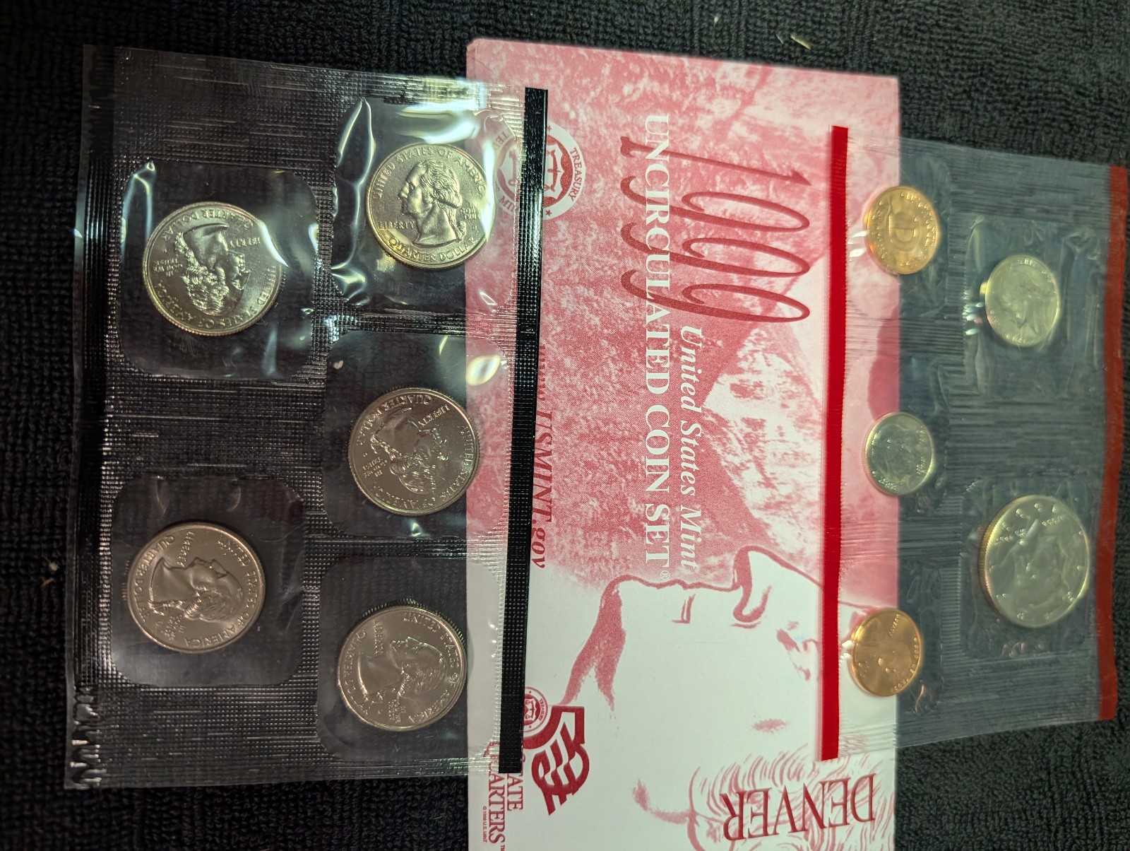 1999 US Mint Uncirculated set OGP