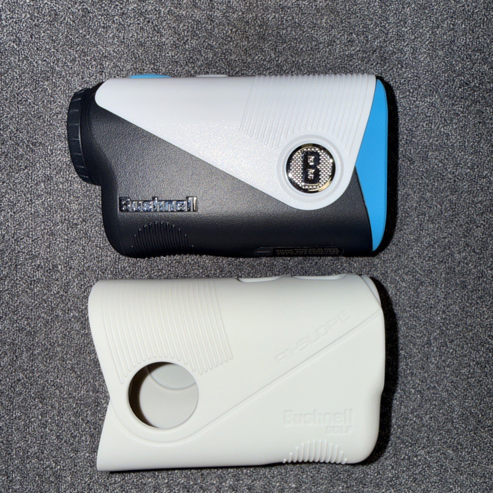 Bushnell  A1 Slope Rangefinder- Slope Magnetic Grip White/Blue