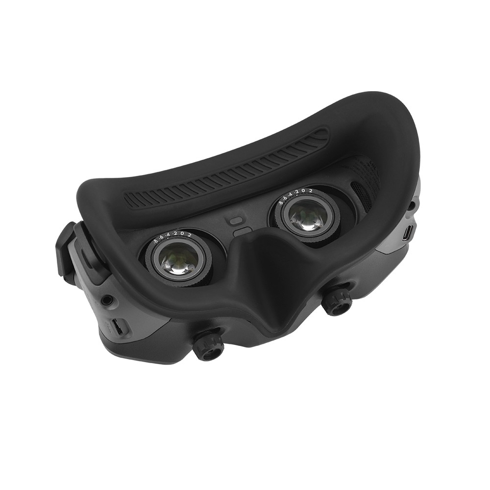 Black Flying Eye Mask Silicone Protector Cover Pad for DJI Avata Goggles 2