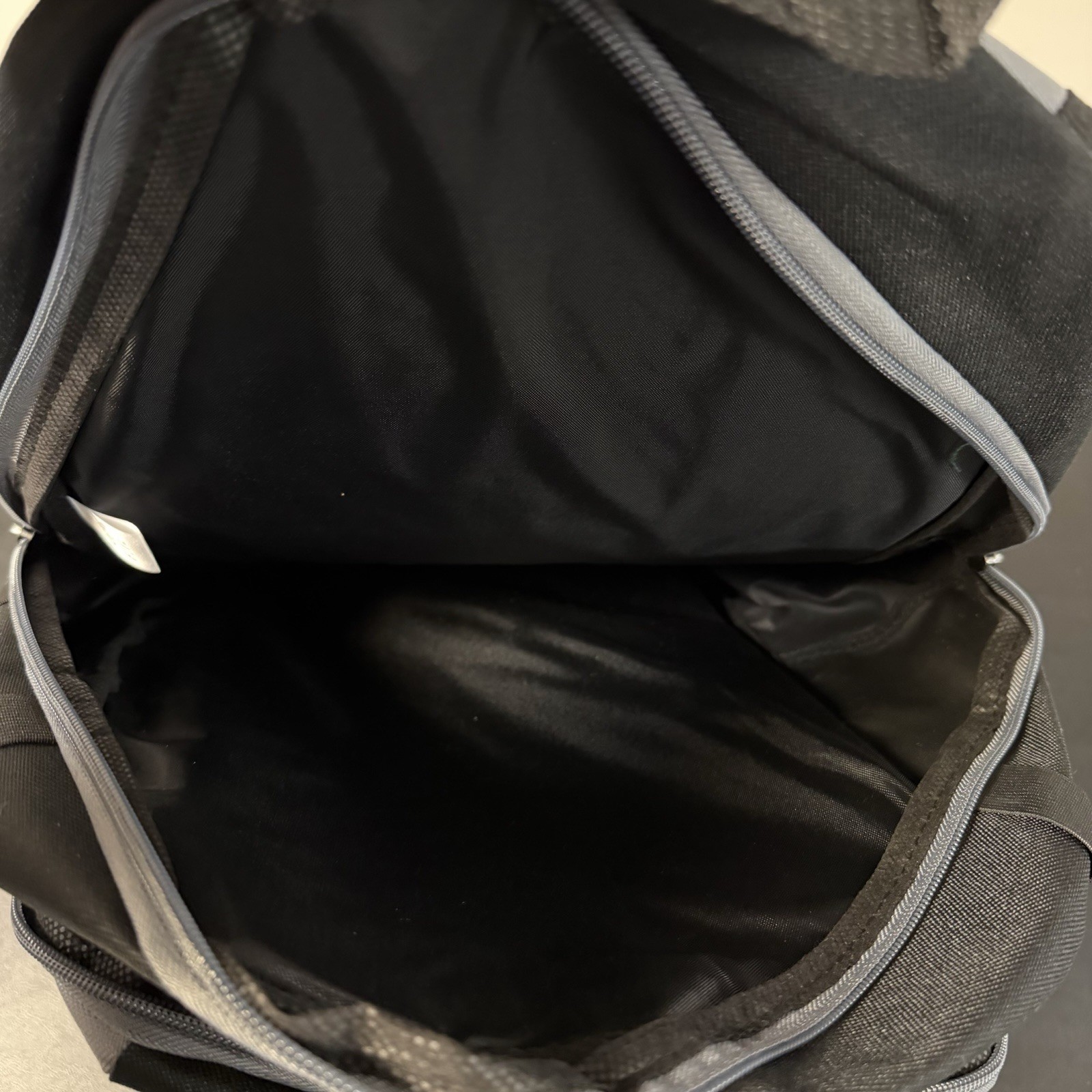 High Five Black Sports Backpack Soft Case Mesh Pockets Polyester Unisex Bag