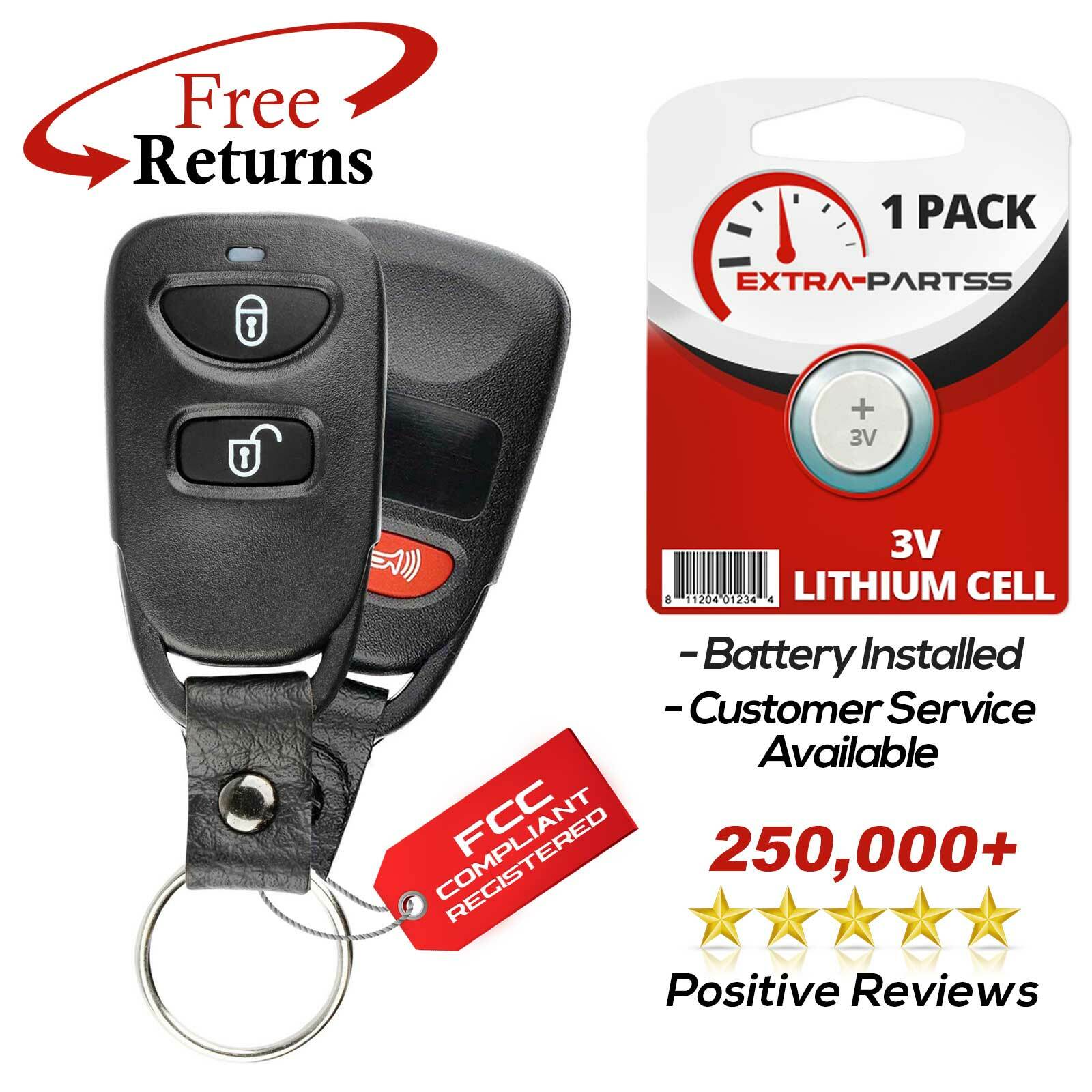 For 2009 2010 2011 2012 2013 Kia Sorento Keyless Entry Remote Car Key Fob