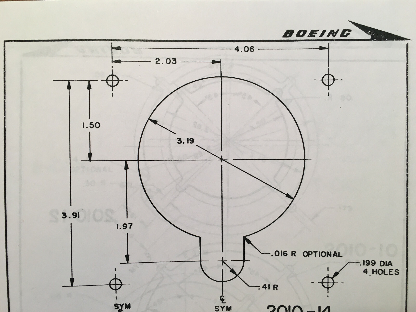 Boeing Standard Cutout Patterns & Placards Manual