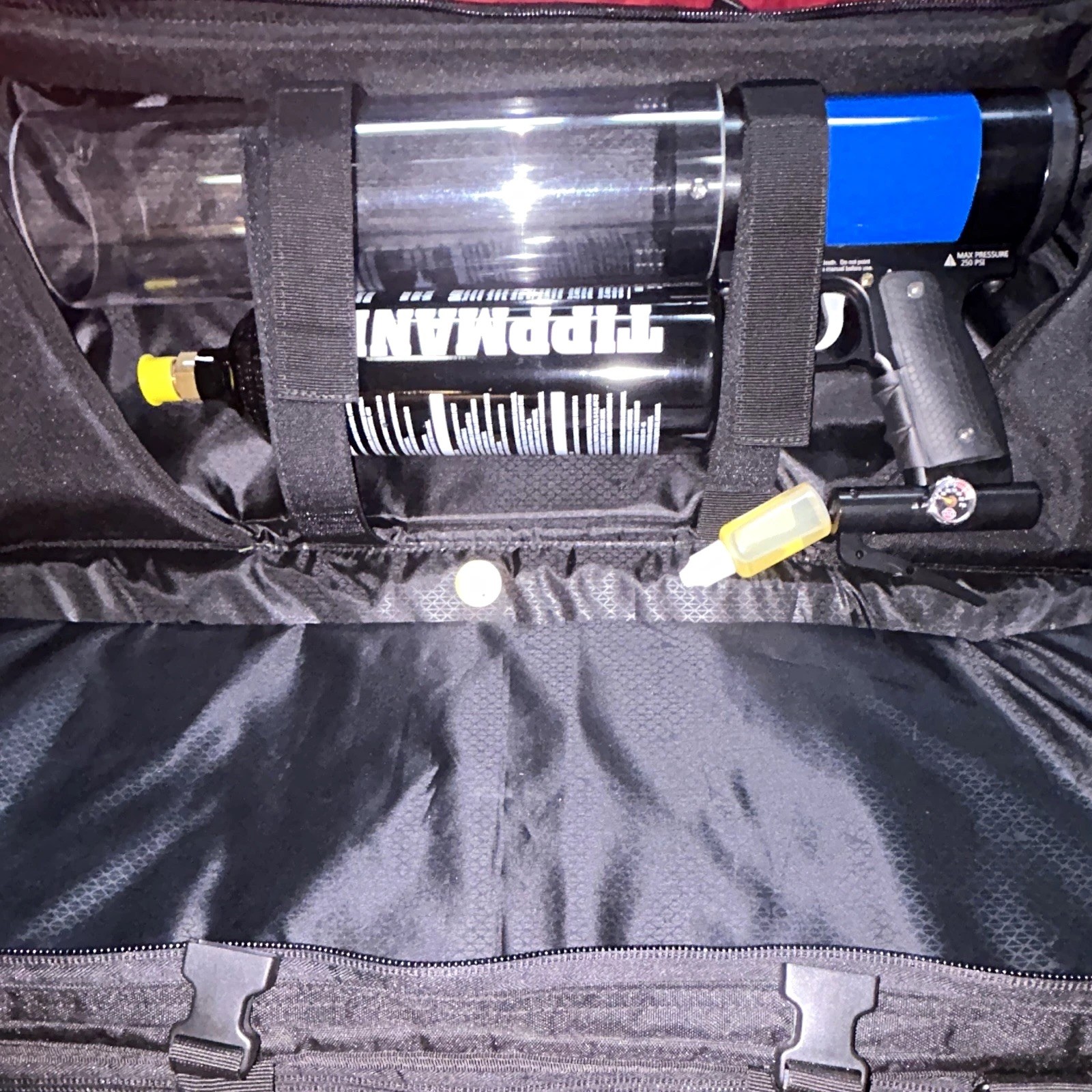 Tippmann TPX Mechanical Semi-Auto Paintball Marker - Black & Blue