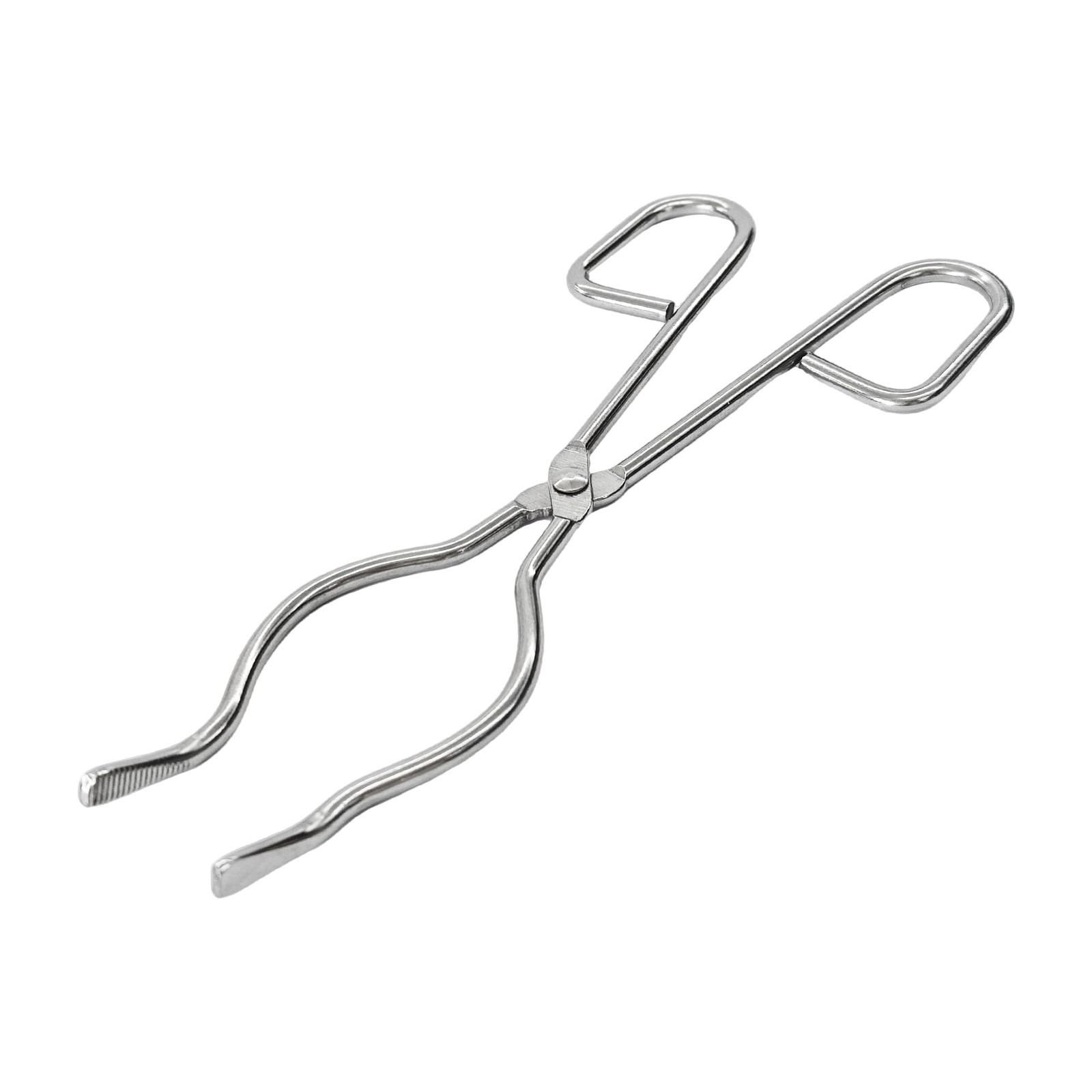 8 Inch Crucible Tongs Stainless Steel Laboratory Clamp Industrial Scientific