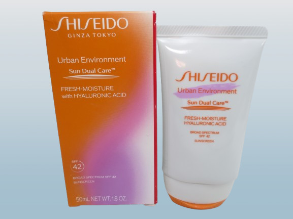 SHISEIDO GINZA TOKYO URBAN ENVIRONMENT SUN DUAL CARE SPF42 1.8 OZ BOXED