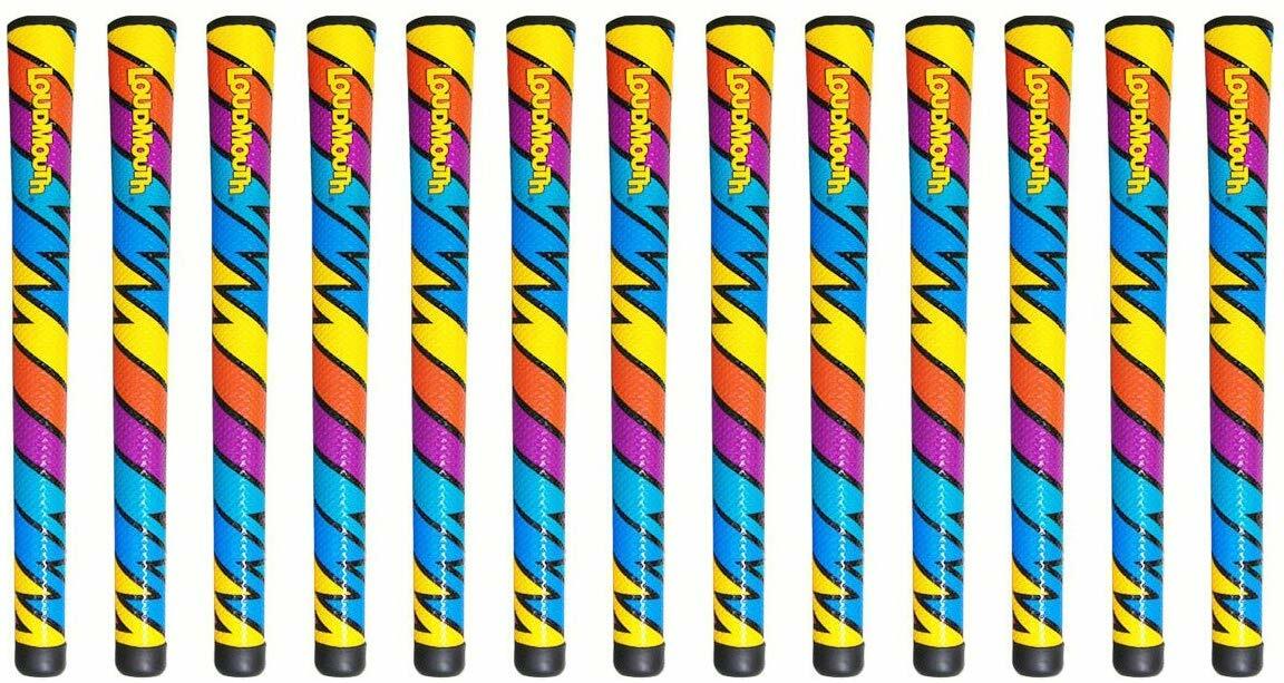Loudmouth Captain Thunderbolt Set of 13 Swing Club Grips ( Irons & Woods )