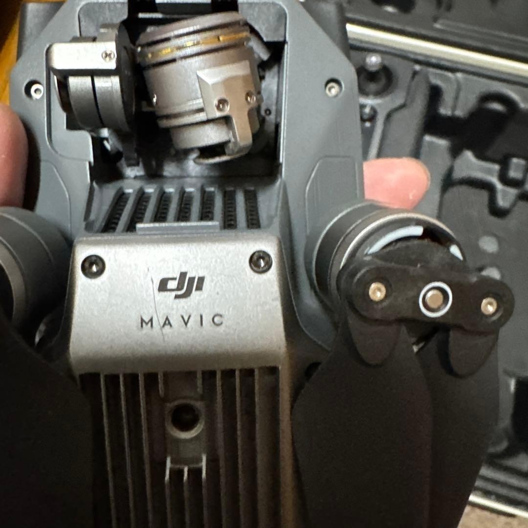 DJI Mavic Pro Quadcopter Drone Gray Tested Working With Remote Control