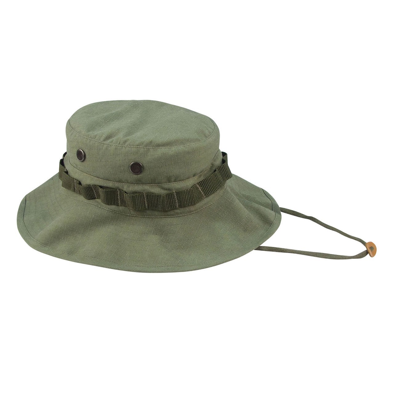 Rothco Vintage Tactical Vietnam Style Boonie Hat Olive Drab Rip-Stop Cotton 5910