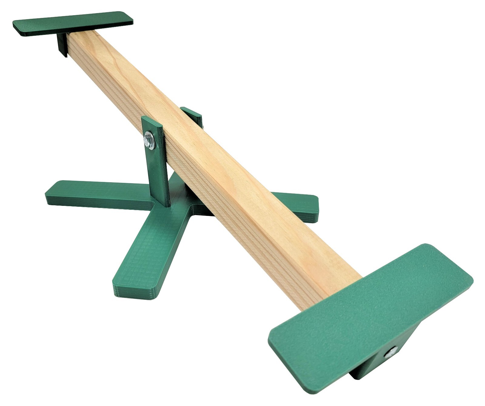 RITE FARM PRODUCTS 22 INCH LONG CHICKEN TEETER TOTTER GREEN POULTRY SEESAW PERCH