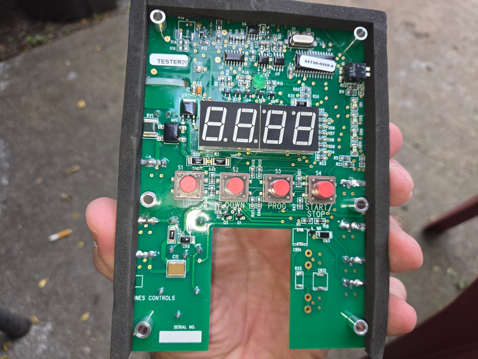 Antunes 4070214 Control Board Assembly, Green, DFW