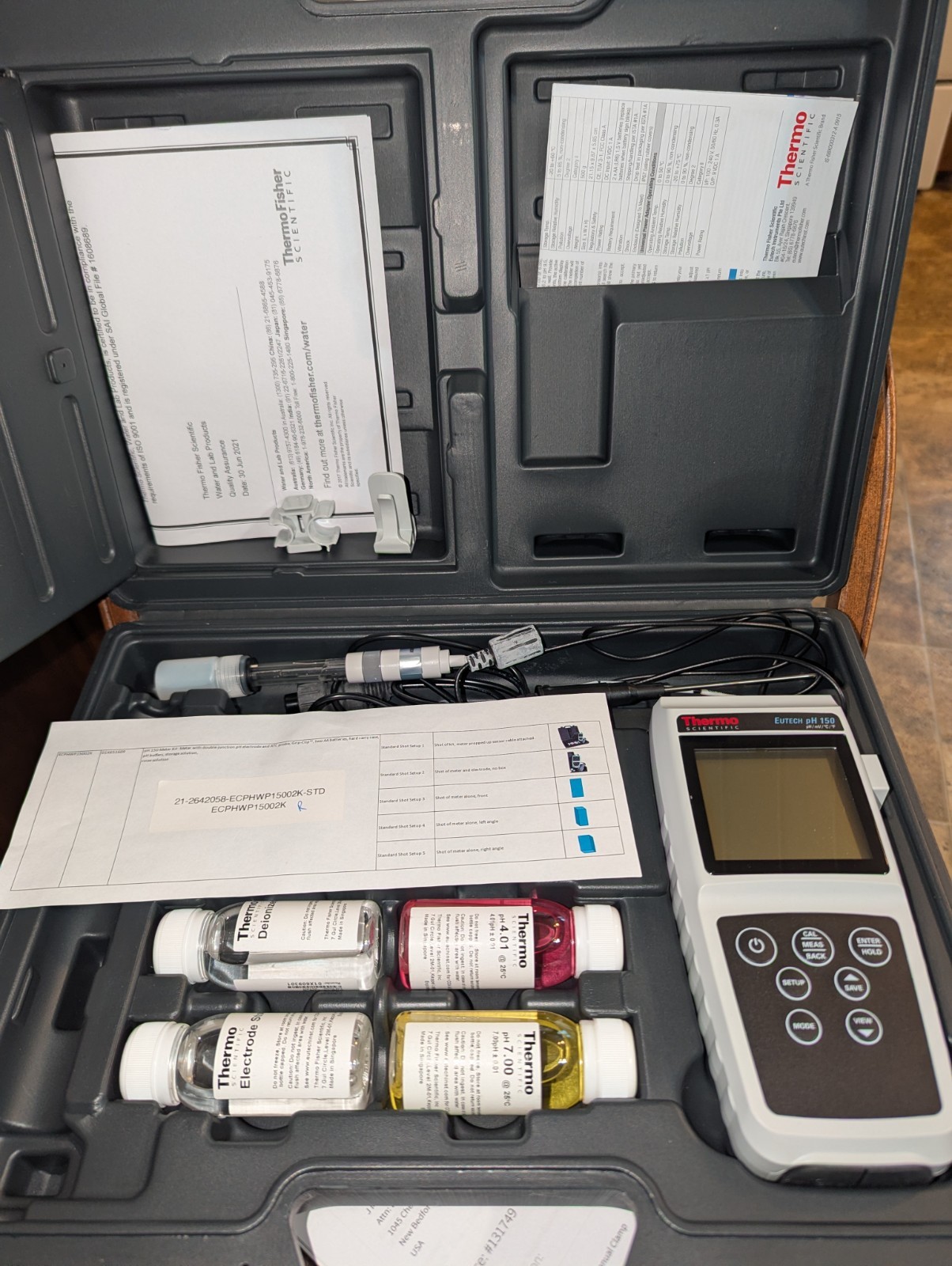 Thermo Scientific | Eutech PH 150 Meter Kit with Probes # ECPHWP15002K