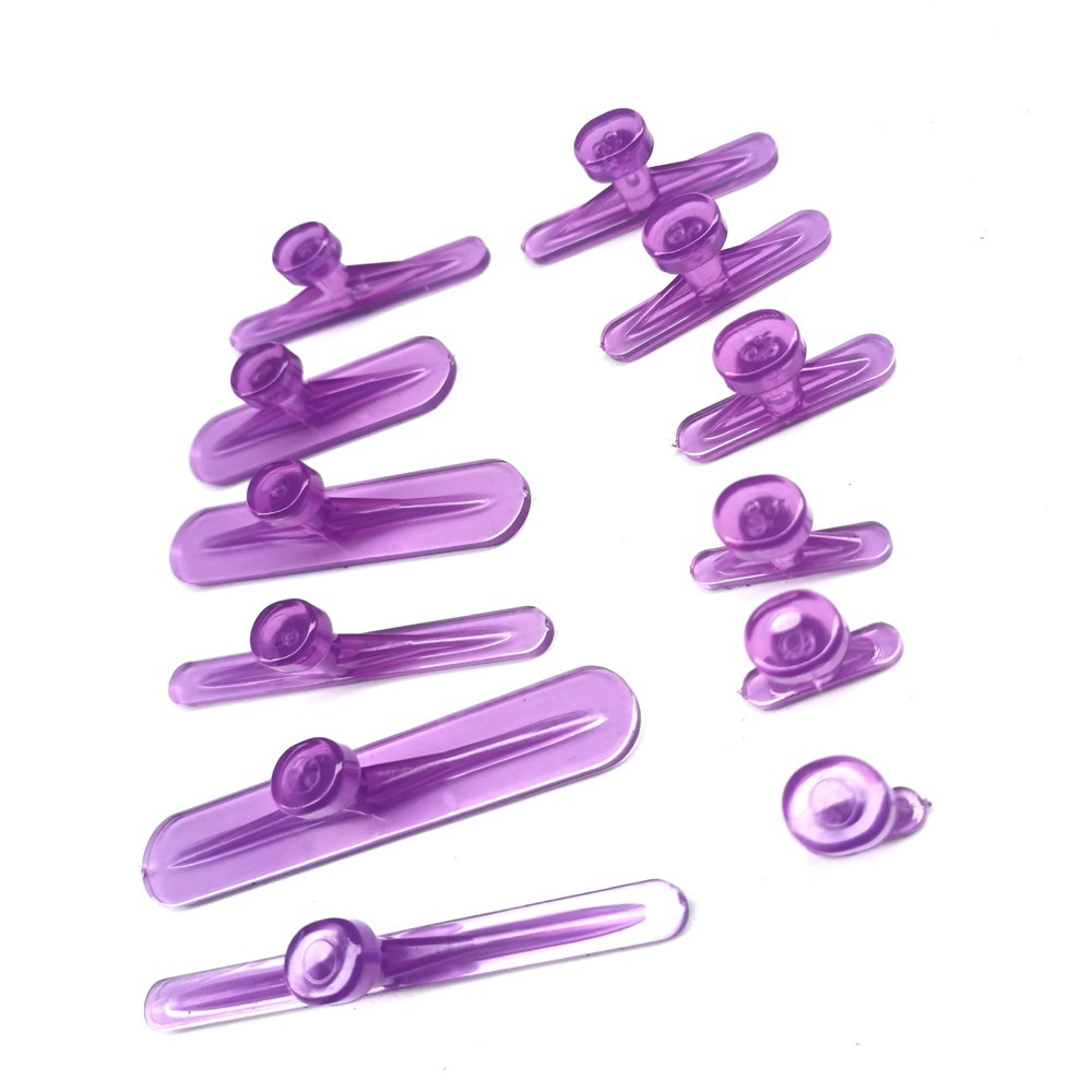 36PCS Dent Pulling Tabs,Paintless Glue Pulling Tabs,Car Dent Removal Kit