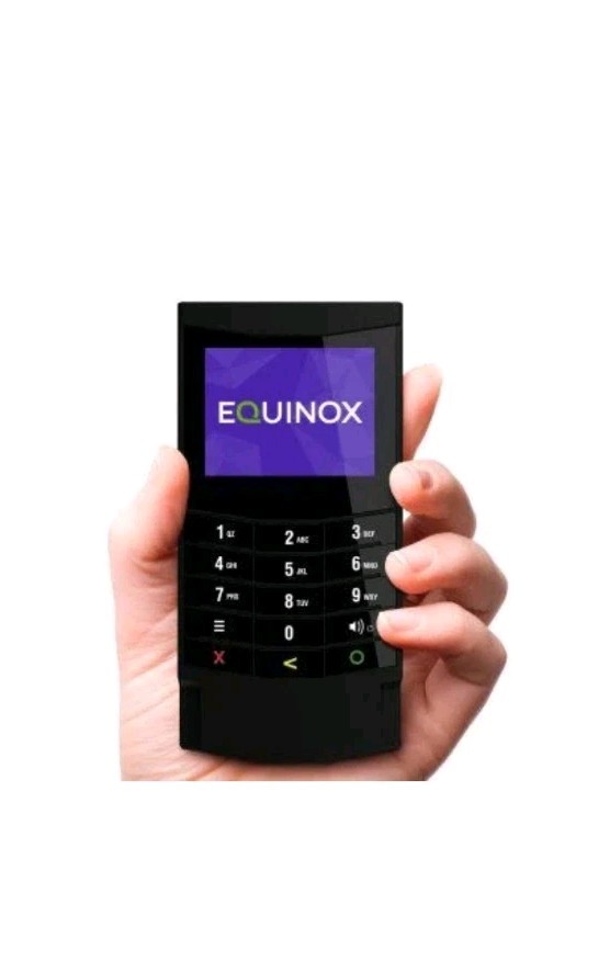 Equinox Luxe 6200m Wired Credit Card Reader Used With Swivel Base
