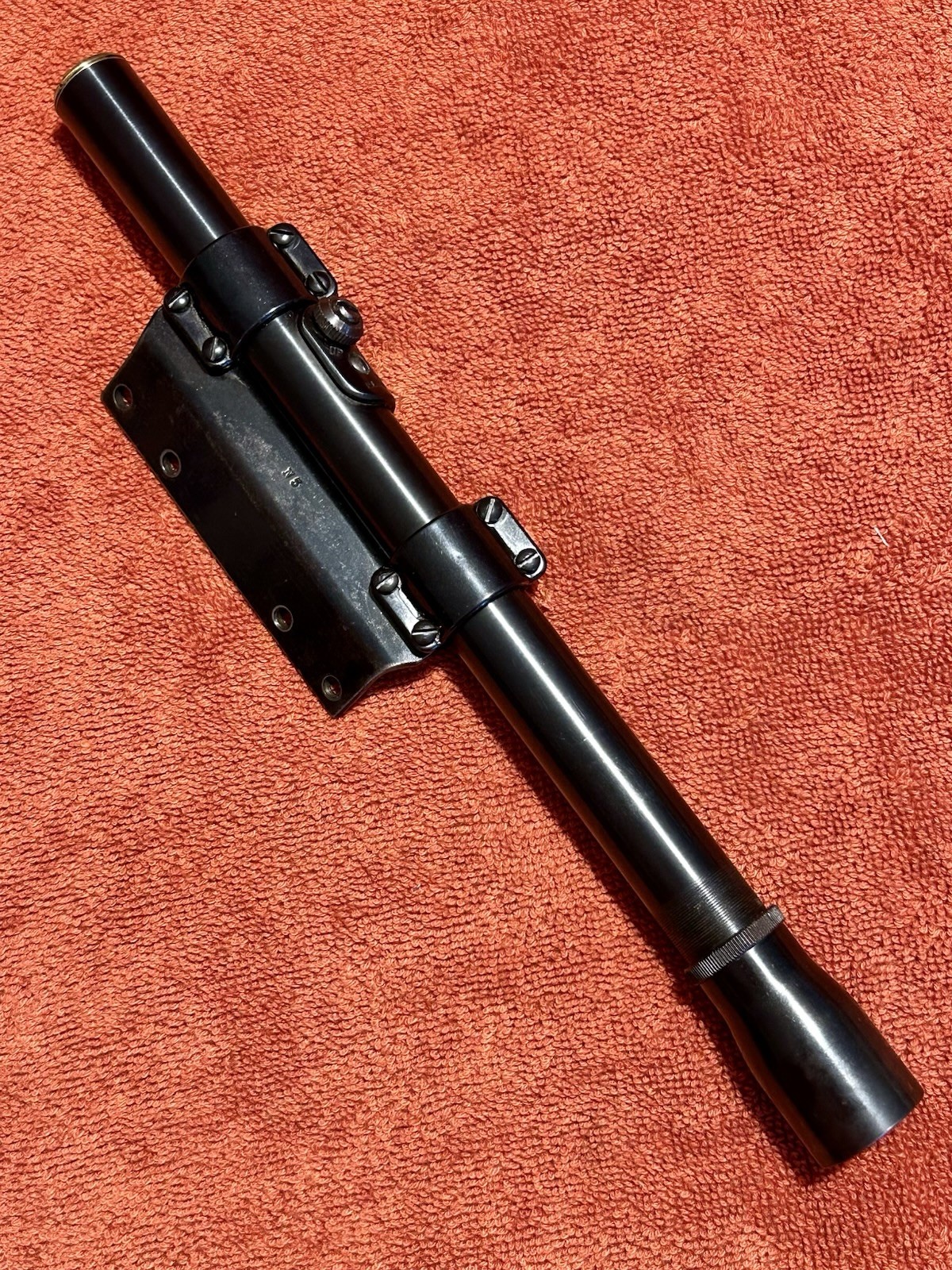Vintage (1954-60) WEAVER J2.5X  Crosshair 3/4in Rifle Scope w/Weaver N5 Mount
