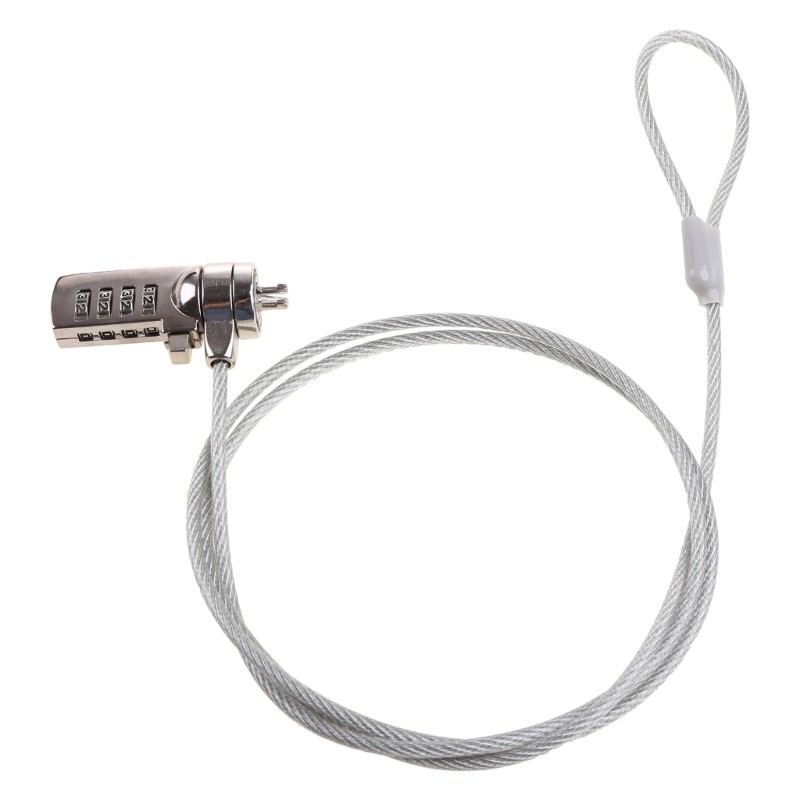Newest Password 4 Digit Security Lock Anti-theft Chain For Notebook PC Laptop