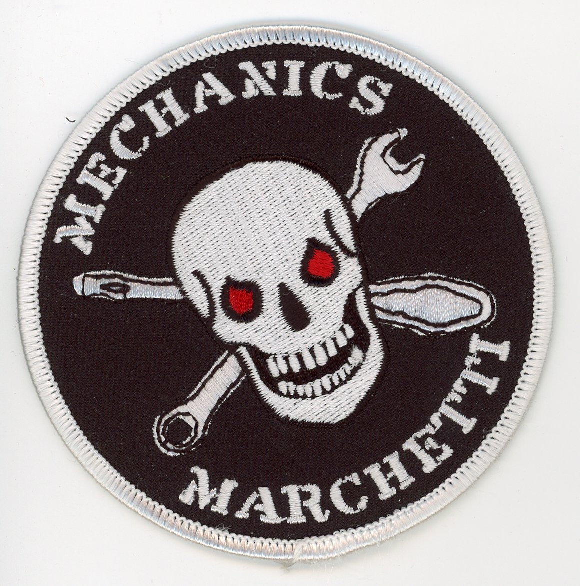 PATCH BELGIUM MECHANICS MARCHETTI SIAI-Marchetti SF.260 IRON ON PARCHE