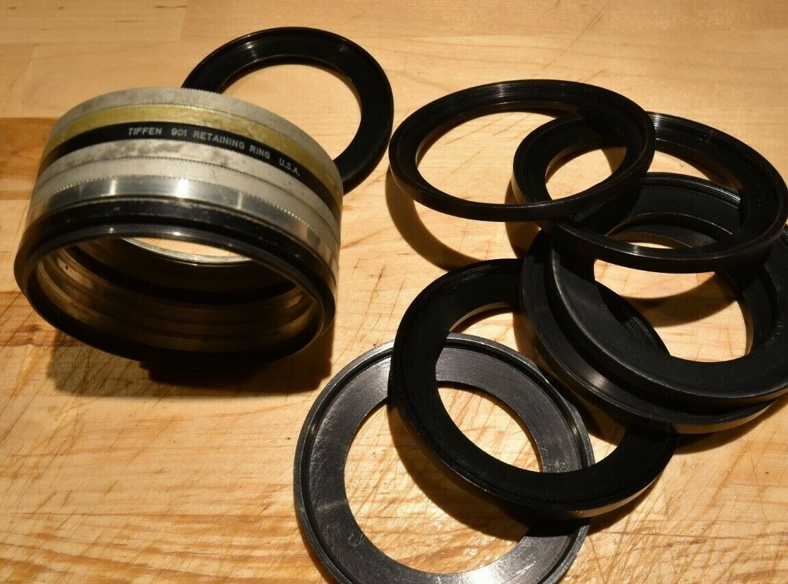 Series 9 Adapters- rings 86mm 82mm 77mm 72mm 67,62,58 52mm/retaining/shades/SSLR