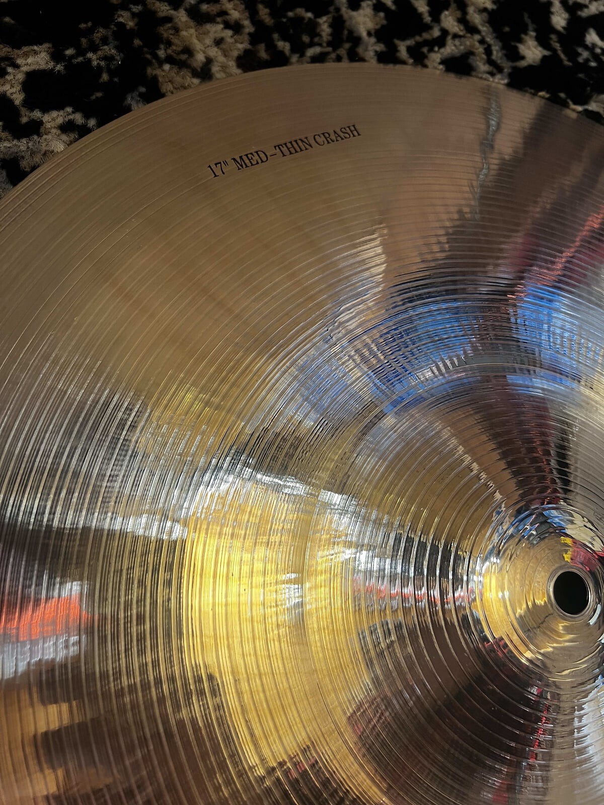 Wuhan 17" Medium-Thin Crash Cymbal