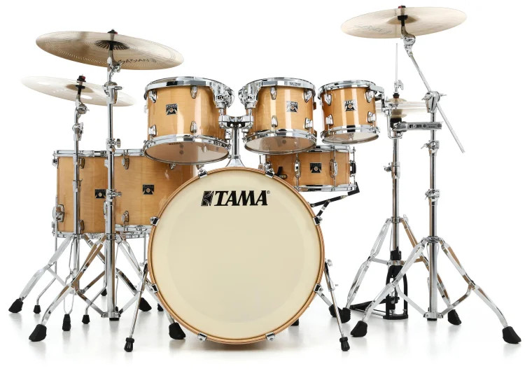Tama Superstar Classic 7-piece Shell Pack with Snare Drum - Gloss Natural Blonde