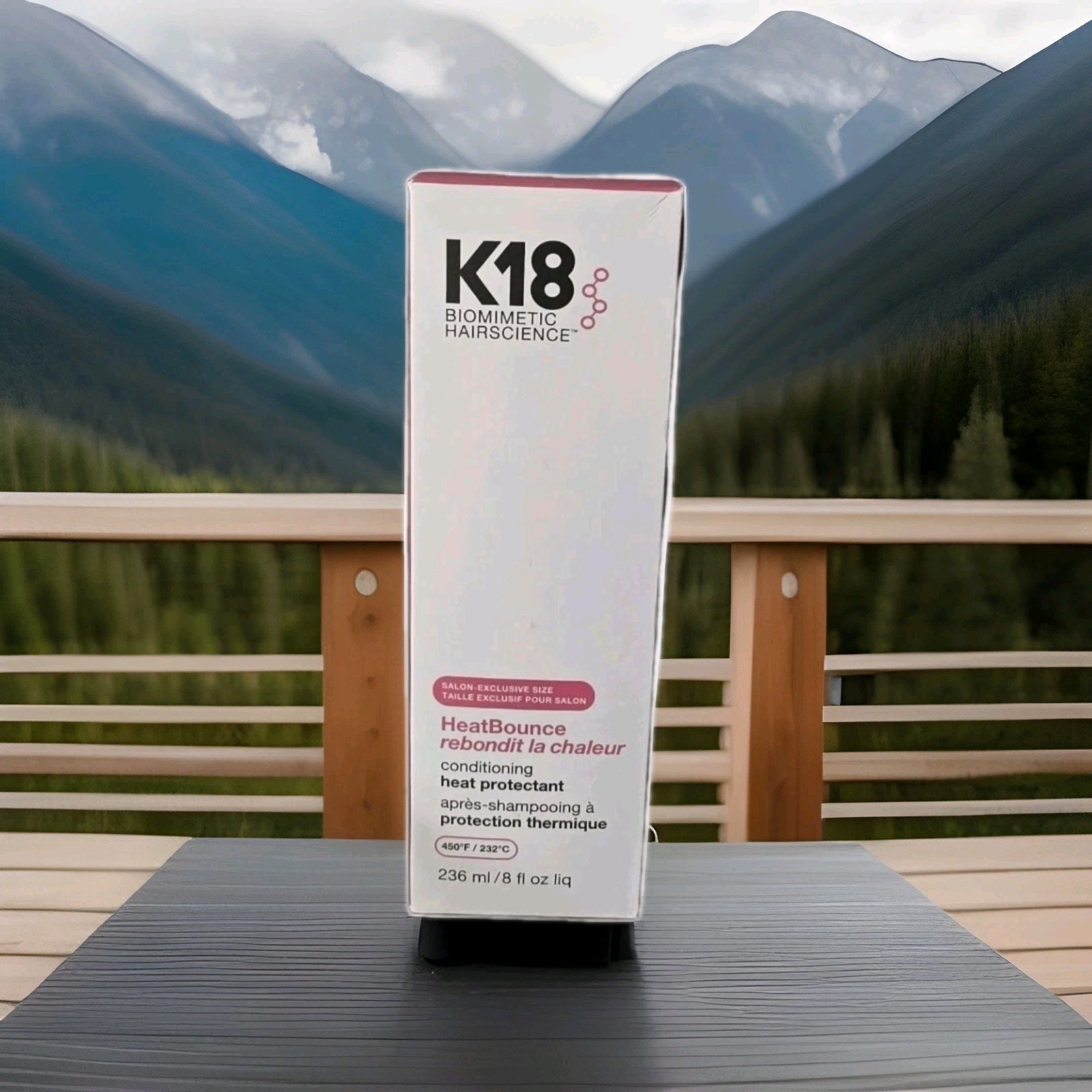 K18 HeatBounce Conditioning Heat Protectant  8 oz New In Box