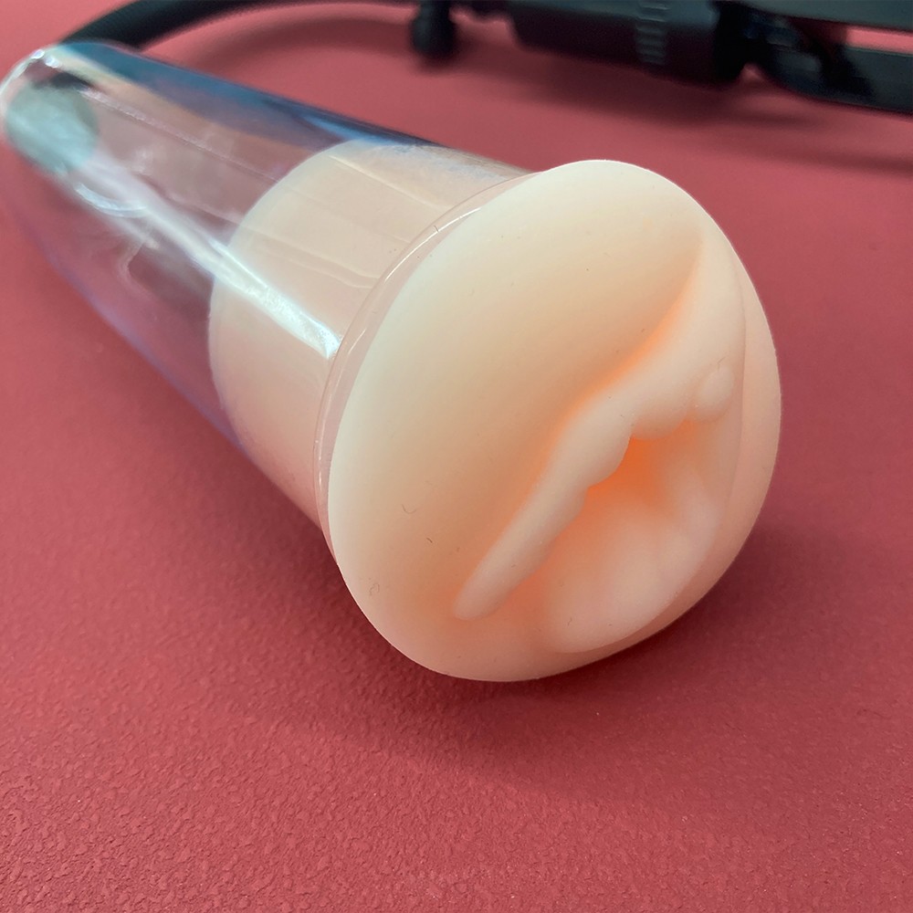3 Rings 1 Soft Sleeve Vacuum Penis Pump Extend Enhancement Enlargement For Male