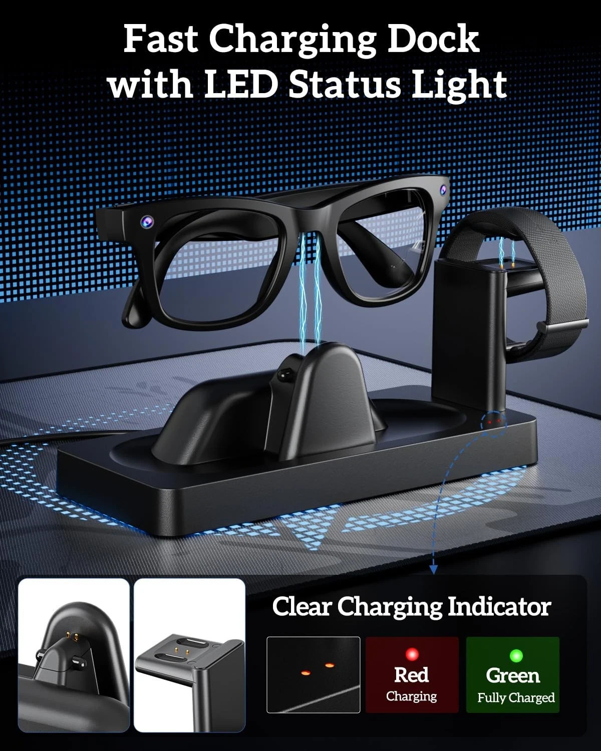 Charging Dock for Meta Ray-Ban For Display & Neural Band