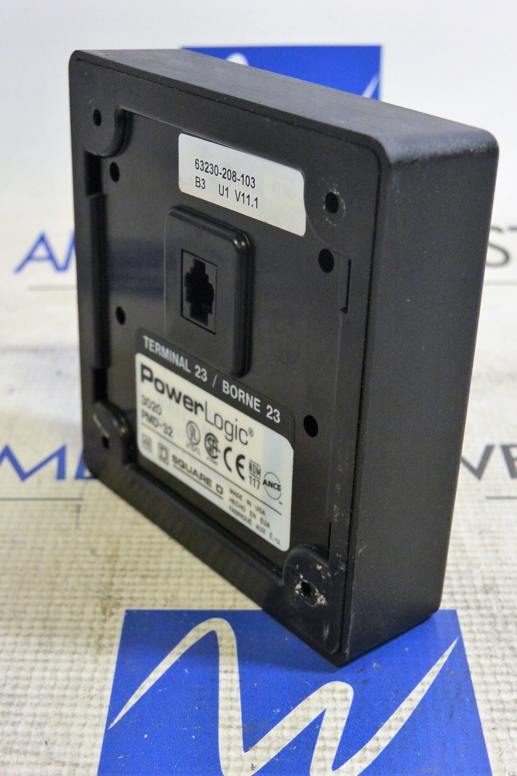 SQUARE D POWER LOGIC 3020 PMD-32 POWER METER DISPLAY