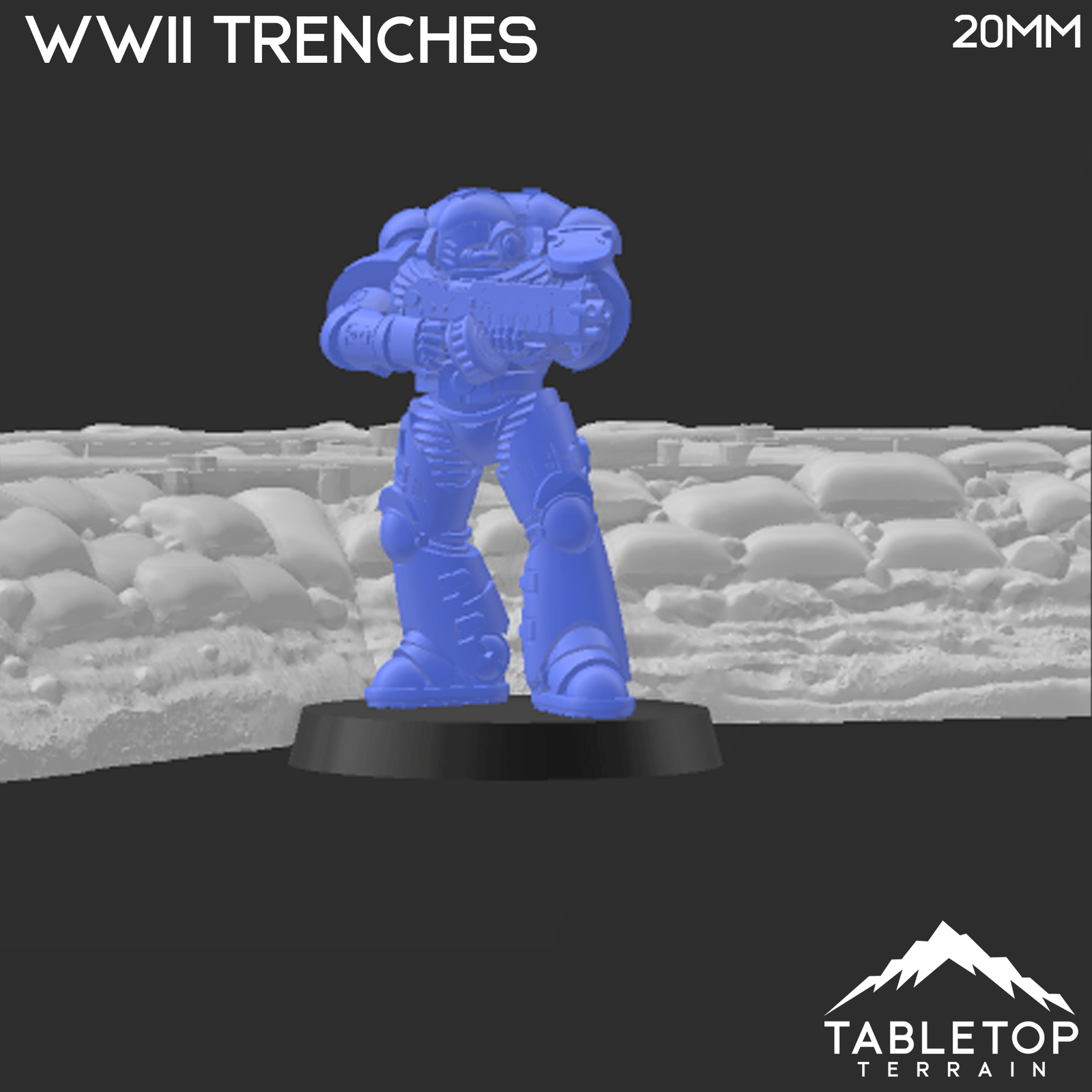 Infantry Trenches - WWII Terrain - WWII Terrain