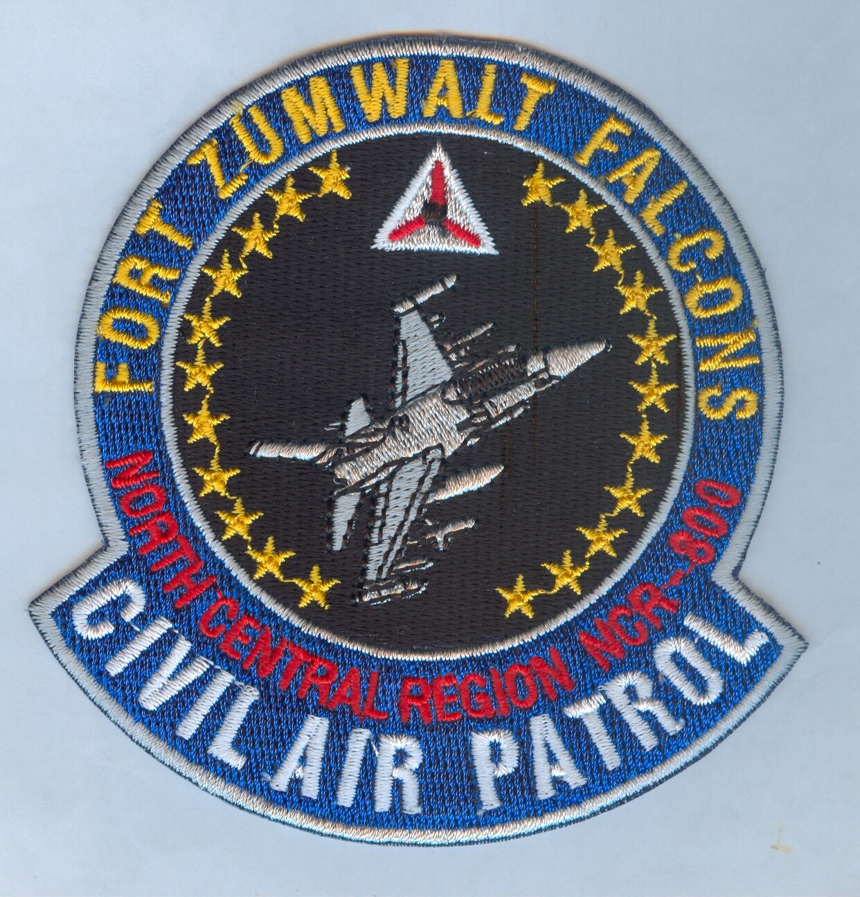CIVIL AIR PATROL - FORT ZUMWALT FALCONS (NORTH CENTRAL REGION) PATCH ..... X
