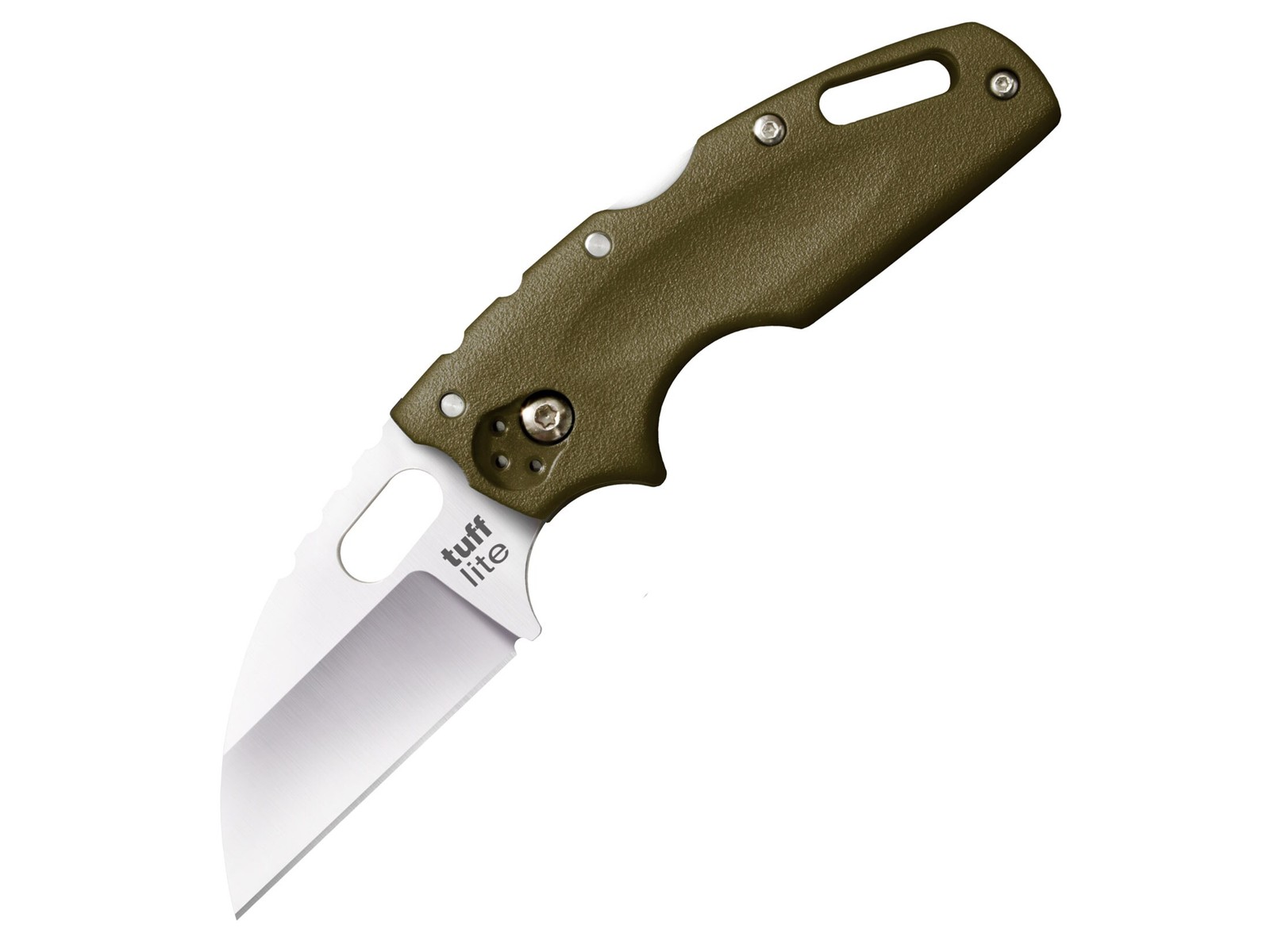 Cold Steel Tuff Lite Pocket Knife 2.5" Wharncliffe AUS 8A Stainless Steel Blade