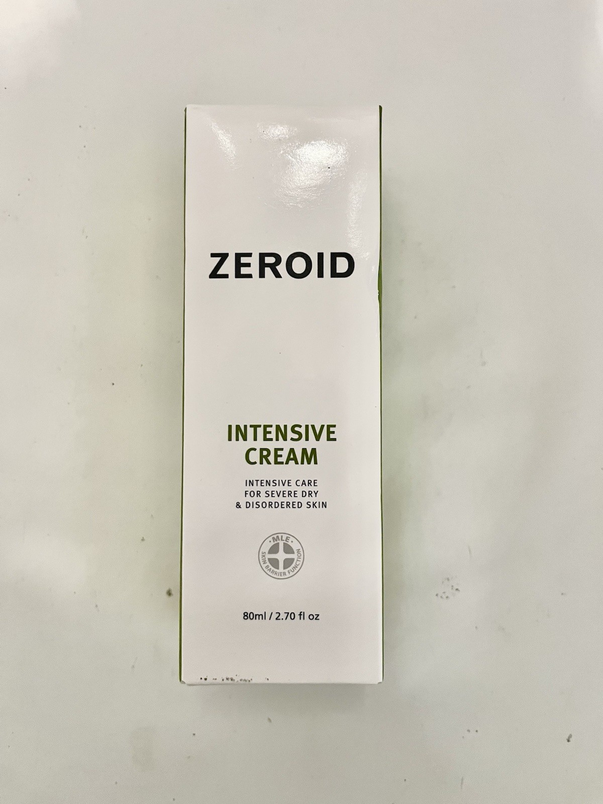 ZEROID Intensive Oint-Cream ,Face Moisturizer for Extremely Dry Skin (2.70fl)
