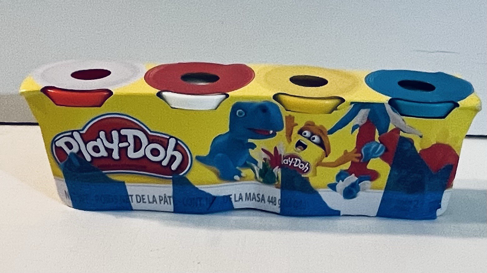 NEW Hasbro - Play-Doh 4 Pack of Classic Non-Toxic Colors, 4-Ounce Cans (New Toy)