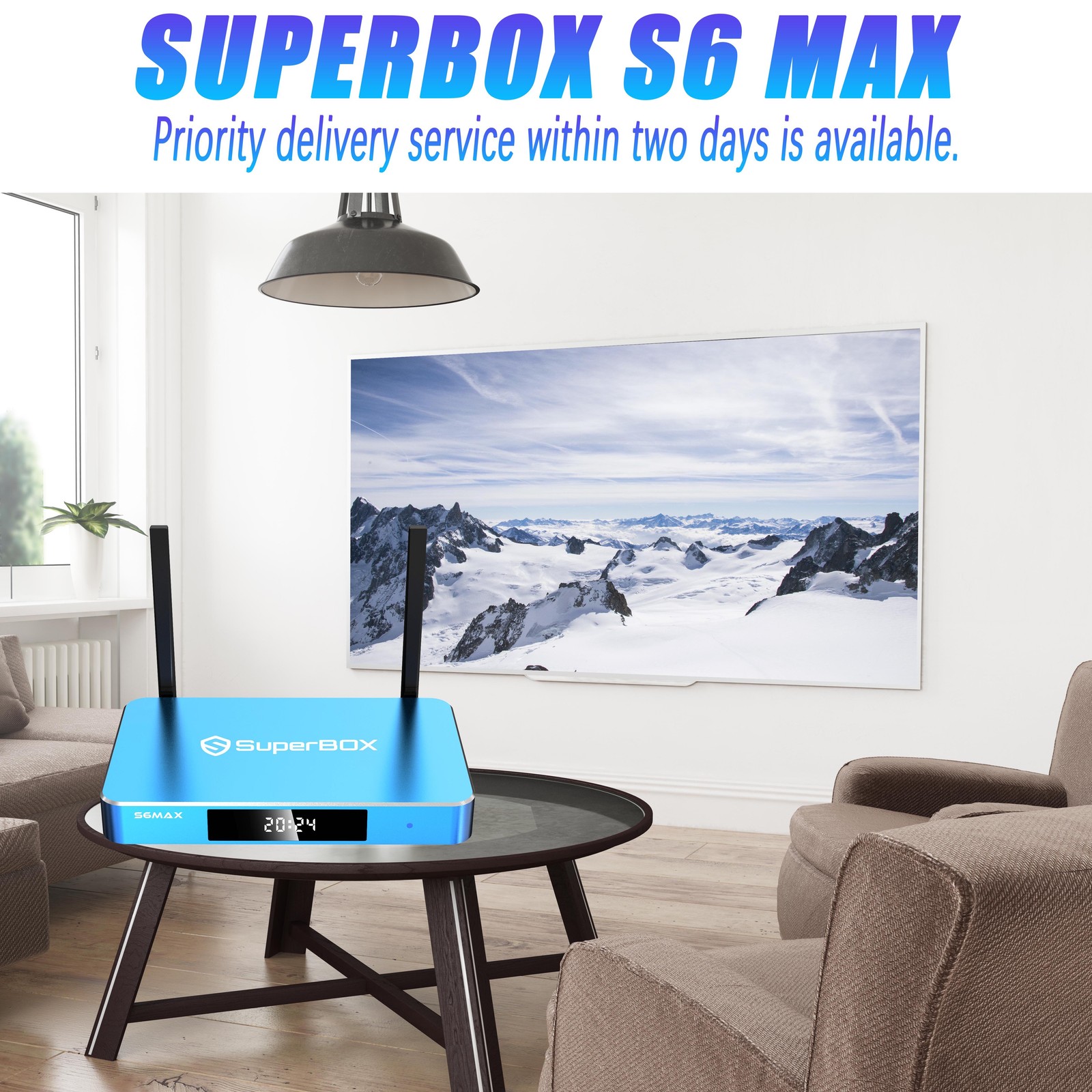 SuperBox S6 Max TV BOX Quality Guarantee 6K HD Ship The Goods on The Working Day