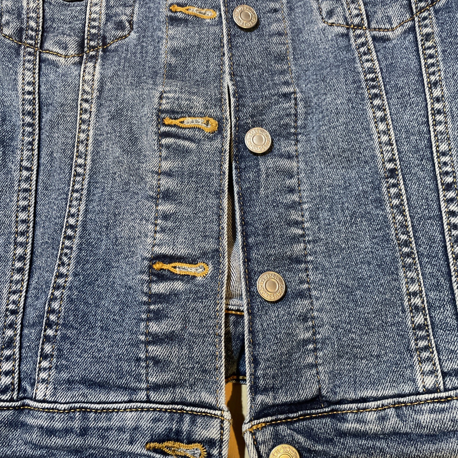 Levi Strauss Denim Hybrid Trucker Jacket Small. Excellent Condition