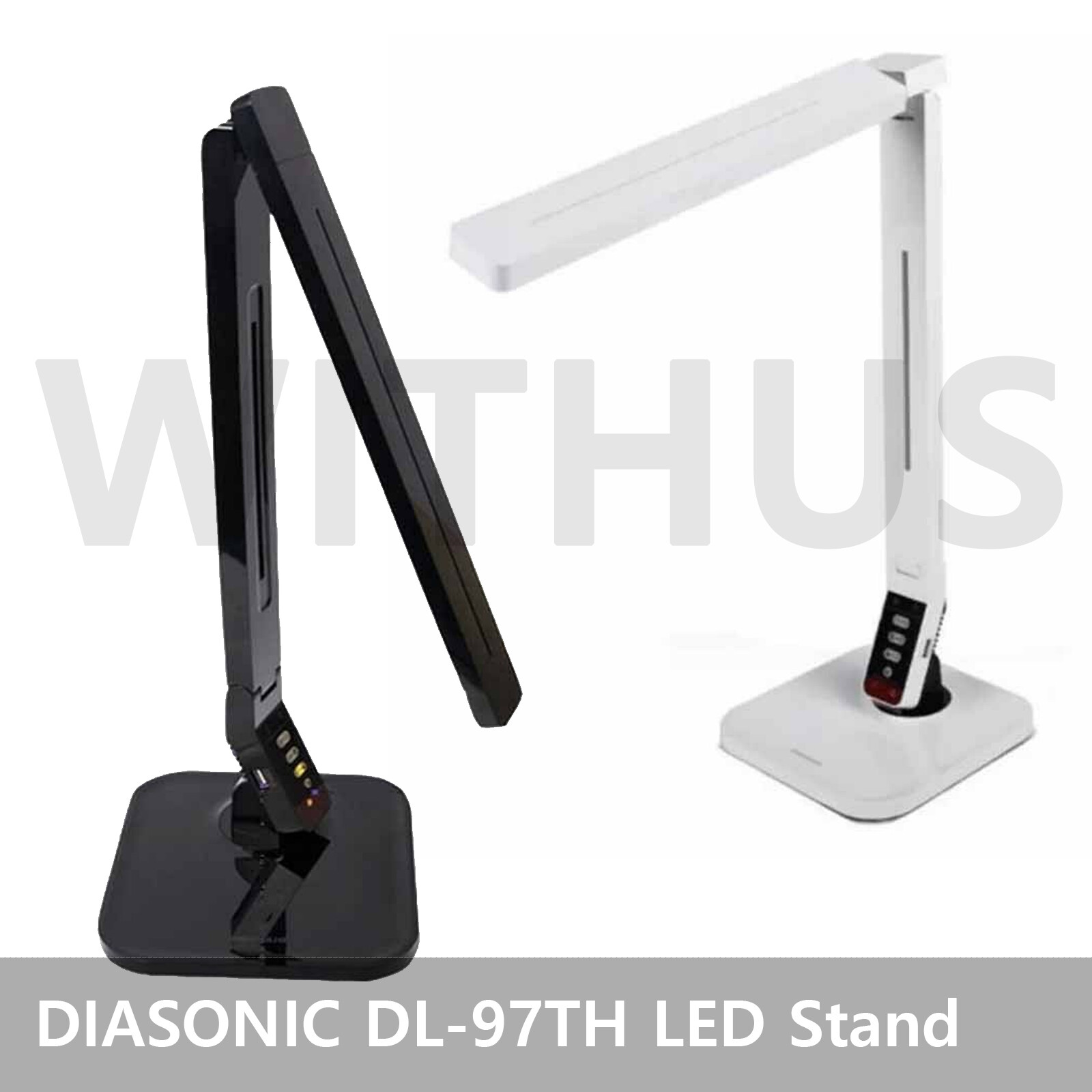 DIASONIC LED Stand DL-97TH Office Desk Lamp Light 3Mode Built in-USB Port